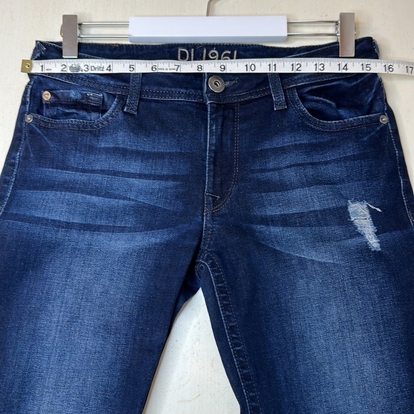 DL1961 Amanda Seville Distressed Skinny Jeans Size 28 - Picture 13 of 15